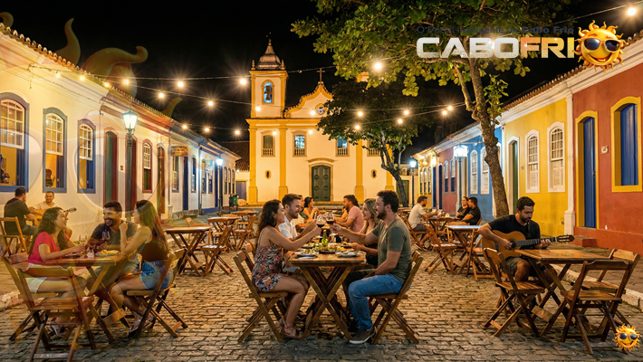 Largo de São Benedito - O coração pulsante da gastronomia noturna