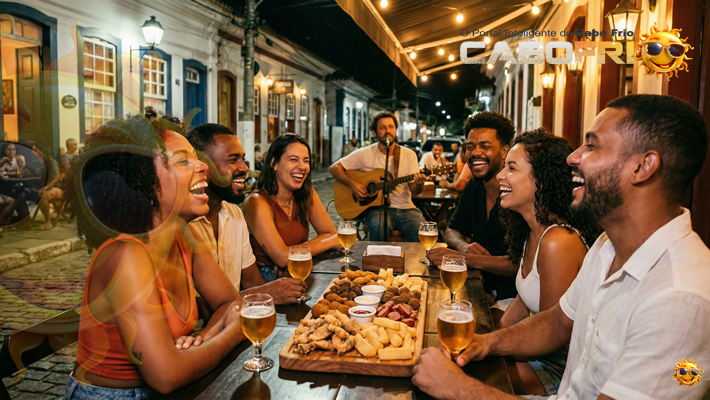 Bares com música ao vivo no Bairro da Passagem.