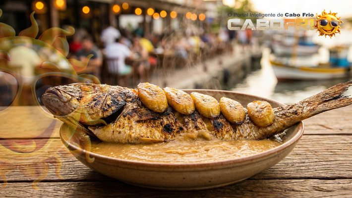 Prato de frutos do mar: Comer bem gastando pouco é uma das verdades sobre Cabo Frio