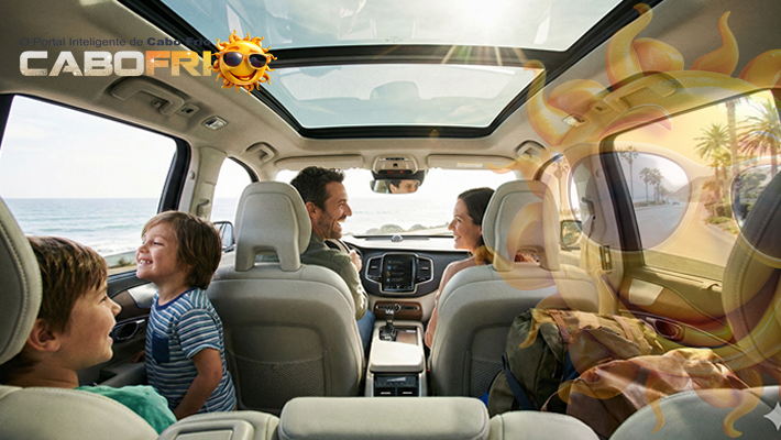 Viagem de carro para Cabo Frio - Liberdade para a família, mas atenção ao trânsito