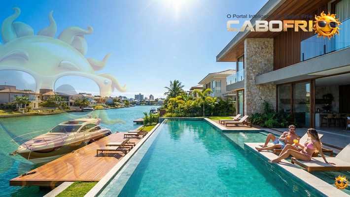 Viver como um local - As casas na Ogiva oferecem luxo e vista para o canal