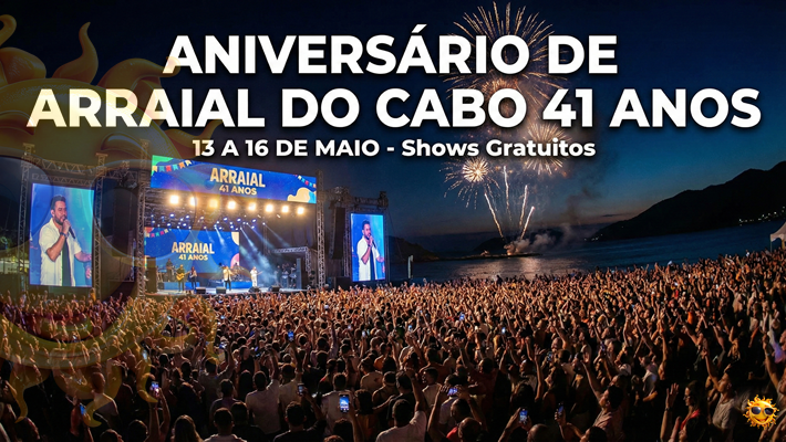 Aniversário de Arraial do Cabo 41 Anos
